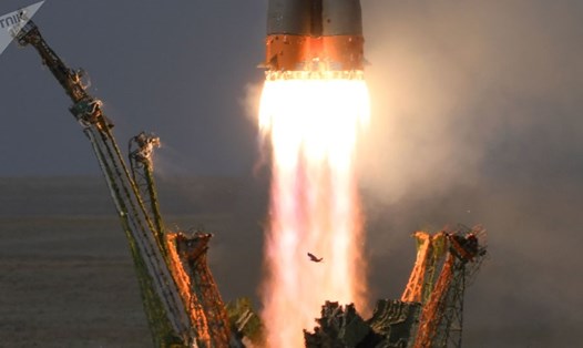 Tàu vũ trụ Nga gặp sự cố trong khi phóng. Ảnh: Sputnik