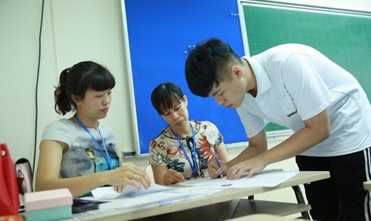 Quy trình tổ chức thi THPT quốc gia 2019 sẽ có một số thay đổi so với năm 2018. Ảnh minh họa: Hải Nguyễn