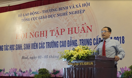 TS. Nguyễn Chí Trường - Vụ trưởng Vụ Công tác Sinh viên - Tổng cục Nghề nghiệp.