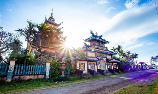 Chùa Bửu Minh - một trong những ngôi chùa ra đời sớm nhất tại Gia Lai. Ảnh: Chu Thế Dũng