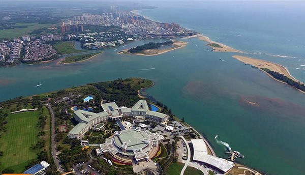 Một góc Hải Nam nhìn từ không ảnh