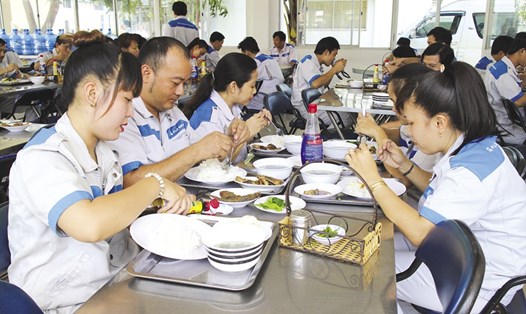 Bữa ăn của Công ty TNHH Fuji Impluse- KCX Linh Trung 1, TP HCM được đánh giá đảm bảo chất lượng.