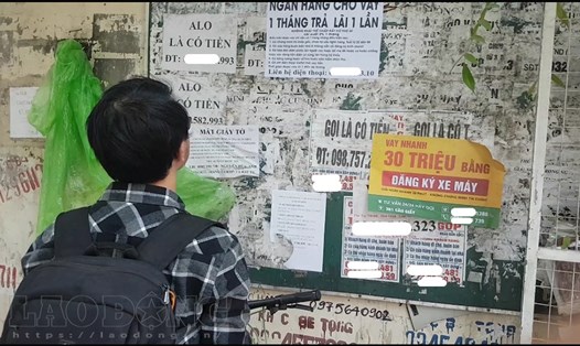 "Ma trận" tín dụng đen bủa vây nhiều ngõ ngách ở Hà Nội. 