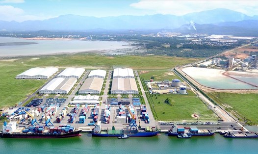 Cảng Chu Lai - nơi xuất khẩu sản phẩm Thaco sang thị trường nước ngoài