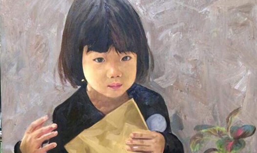 Bức tranh sơn dầu vẽ bé Bảo Khánh của họa sỹ Đông sau đó bị chuyển sang tranh lụa bán đi và mạo chữ ký của cố họa sỹ Vũ Giáng Hương.