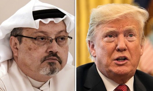 Ông Donald Trump tin lời giải thích của Saudi Arabia về vụ nhà báo Jamal Khashoggi. Ảnh: Getty. 