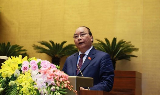 Thủ tướng Nguyễn Xuân Phúc. Ảnh Như Ý.