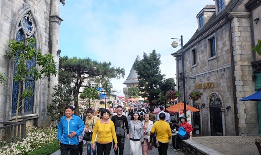 Lượng khách du lịch đến Đà Nẵng trong tháng 10.2018 tăng 17,2% so với cùng kỳ 2017. (ảnh: Hoàng Vinh)