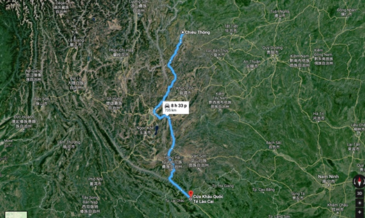 Khoảng cách ổ bệnh dịch tả lợn Châu Phi chỉ cách tỉnh Lào Cai 735km. 