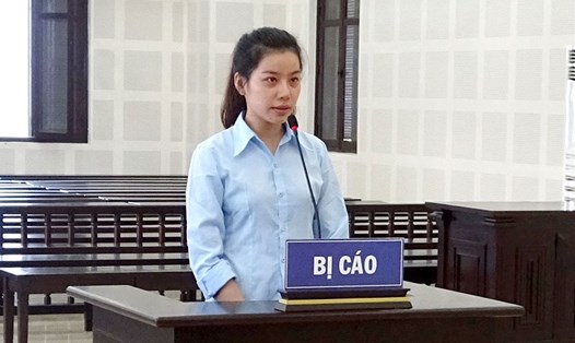 Bị cáo Đỗ Nhật Quỳnh tại phiên tòa ngày 24.10.