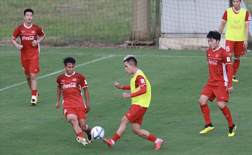 ĐT Việt Nam đang hướng đến AFF Cup 2018. Ảnh: H.A