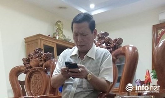Ông Đậu Minh Ngọc, Bí thư Huyện ủy Quảng Trạch bị UBKT Tỉnh ủy Quảng Bình kết luận có nhiều vi phạm. Nguồn: Infonet
