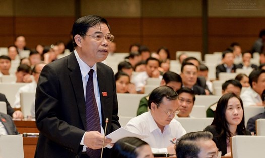 Bộ trưởng NNPTNT Nguyễn Xuân Cường cho biết, 9 tháng đầu năm, nông nghiệp tăng tới 6.53%. Ảnh: Quochoi.vn