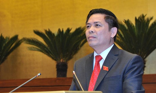 Bộ trưởng Bộ GTVT Nguyễn Văn Thể. Ảnh: Minh Đạt