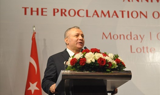 Đại sứ Thổ Nhĩ Kỳ tại Việt Nam Akif Ayhan. Ảnh: P.V. 
