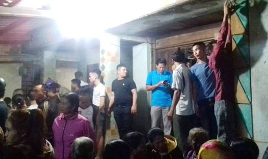 Hiện trường vụ mẹ và con trai 18 tháng tuổi treo cổ tự tử ở xã Kỳ Lâm tối 29.10