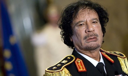 Muammar Gaddafi. Ảnh: Reuters
