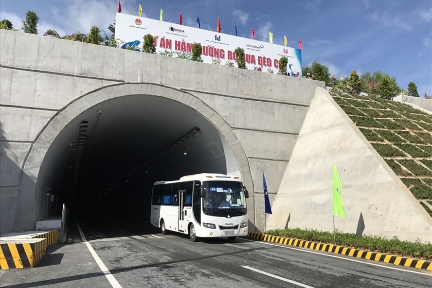 Hầm đường bộ Đèo Cả. Ảnh KH