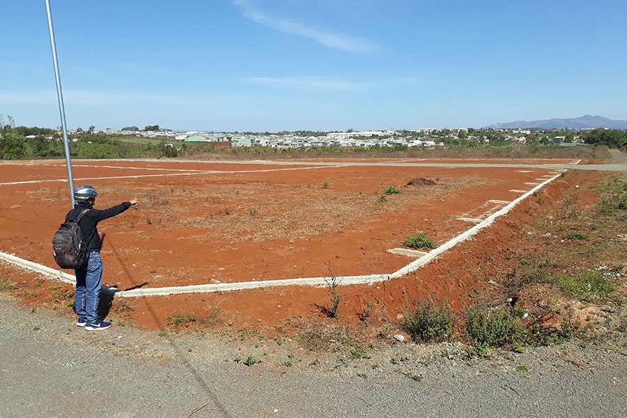 Các khu dân cư ảo phá nát quy hoạch tại tỉnh Gia Lai. Ảnh: Đ.V