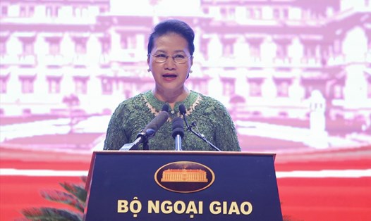 Chủ tịch Quốc hội Nguyễn Thị Kim Ngân. Ảnh: HỒNG NGUYỄN
