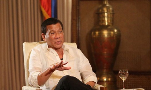 Tổng thống Philippines Rodrigo Duterte. Ảnh: Tân Hoa Xã