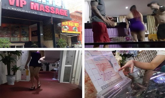 Missteen với gần 10 cơ sở kinh doanh dịch vụ massage kích dục rải rác khắp Hà Nội. 