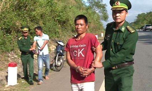 Bộ đội Biên phòng bắt giữ một vụ ma túy tại Quảng Trị. Ảnh: AC