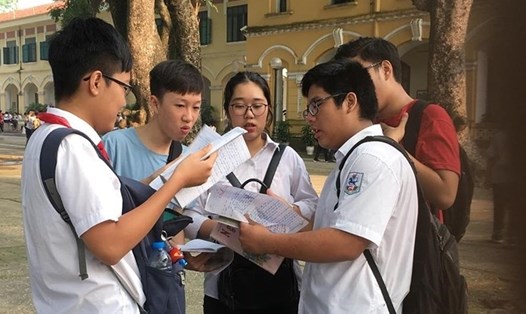 Từ năm 2019, kỳ thi vào lớp 10 ở Hà Nội sẽ có 4 môn thi. Ảnh minh họa: T. L