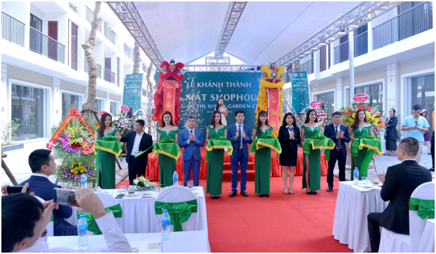 Chủ đầu tư dự án Sunny Garden City – Tập đoàn CEO cắt băng Khánh thành & Ra mắt Shophouse Sunny Garden City