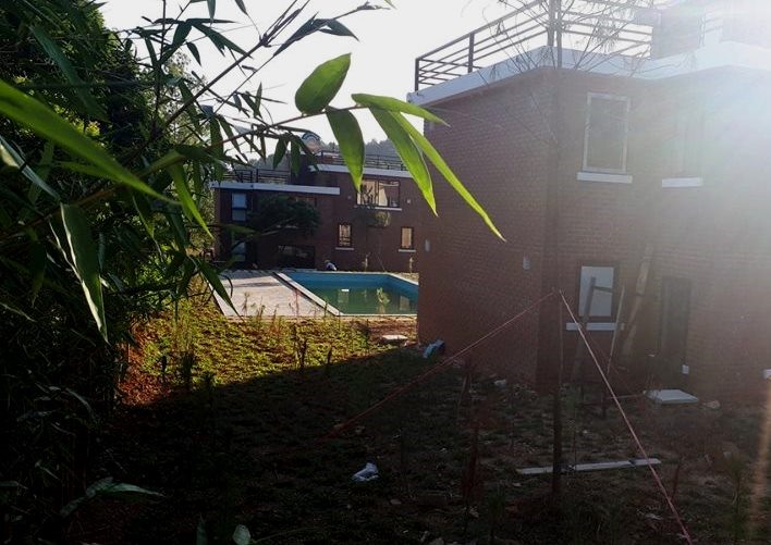 Công trình có trong danh sách 18 trường hợp vi phạm đất đai, trật tự xây dựng trên đất thuộc quy hoạch là rừng phòng hộ - bảo vệ môi trường tại thôn Lâm Tường, xã Minh Phú.