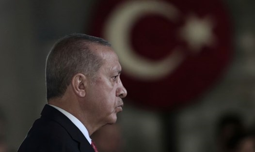 Tổng thống Thổ Nhĩ Kỳ Recep Tayyip Erdogan. Ảnh: AP. 