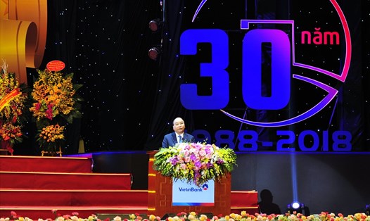 Thủ tướng Chính phủ Nguyễn Xuân Phúc tham dự và phát biểu tại Lễ kỉ niệm 30 năm VietinBank