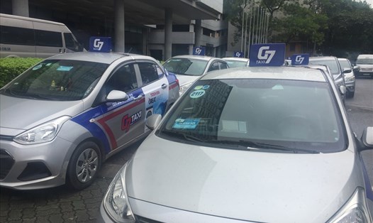 Hà Nội ra mắt taxi công nghệ G7. Ảnh: ĐT