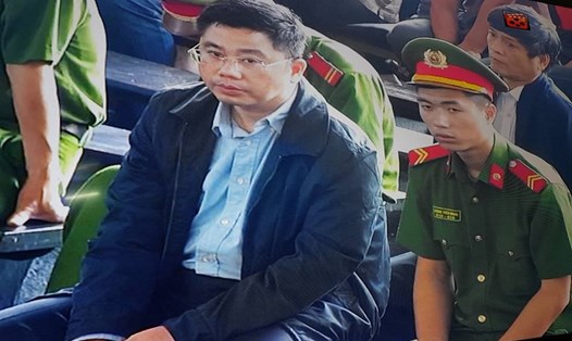 Bị cáo Nguyễn Văn Dương tại tòa. Ảnh CN.