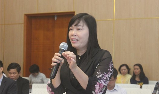 Bà Nguyễn Thanh Mai  - Trung tâm Kỹ thuật tổng hợp hướng nghiệp dạy nghề và giáo dục thường xuyên tỉnh Lào Cai.