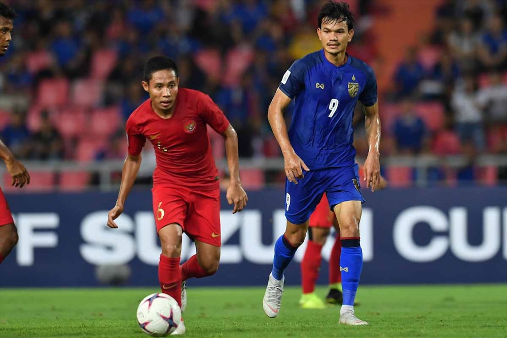Adisak Kraisorn (Số 9) đang dẫn đầu danh sách vua phá lưới AFF Cup 2018 (Ảnh: AFF)