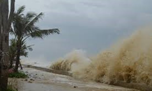 Trung tâm Dự báo Khí tượng Thủy văn Trung ương thông tin về khả  năng cao xuất hiện bão số 9 trên biển Đông. (Ảnh minh họa)
