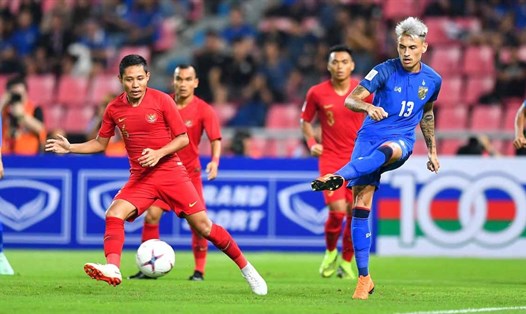 Đội tuyển Thái Lan ghi 4 bàn vào lưới Indonesia. Ảnh affsuzukicup.com