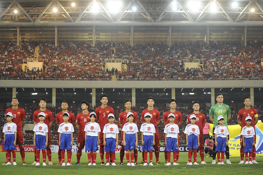 ĐT Việt Nam đã quen thi đấu dưới sức ép lớn. Ảnh: Dương Quốc Bình 