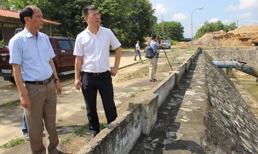 Cục Quản lý Tài nguyên nước kiểm tra thực tế tại các nhà máy nước trên địa bàn TP.Đà Nẵng. Ảnh: T.T