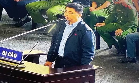Bị cáo Nguyễn Văn Dương tại tòa.