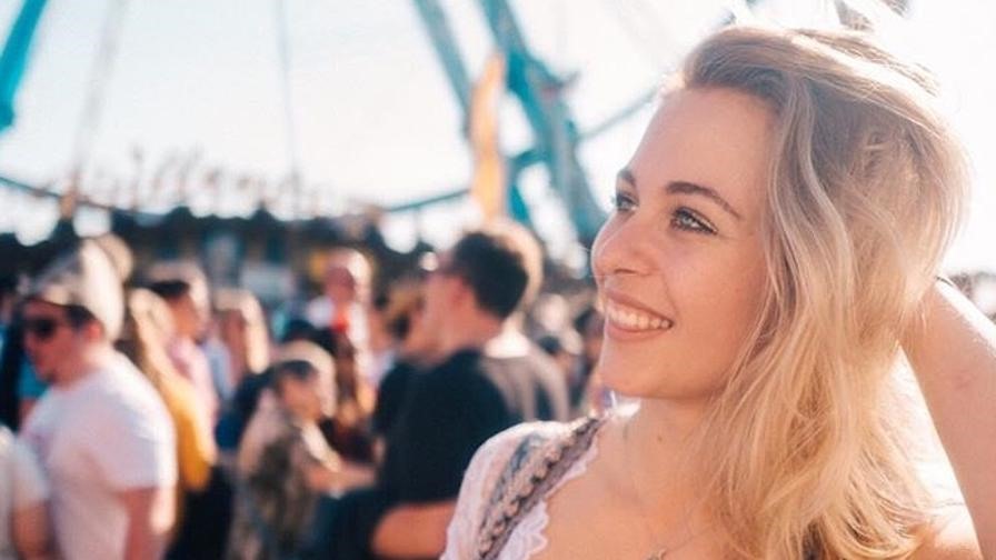 Tay đua nữ vừa gặp nạn.