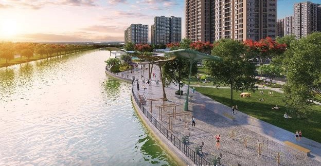 Khách hàng chỉ phải đóng 10% giá trị căn hộ đã có cơ hội sở hữu một tổ ấm tiện nghi tại VinCity. Ảnh: VIN