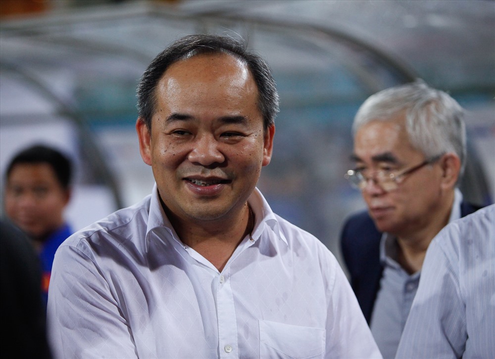 Thứ trưởng Bộ VHTTDL Lê Khánh Hải chính thức ra tranh cử Chủ tịch VFF khoá VIII. Ảnh: Đ.H 