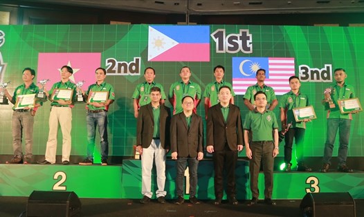 3 thợ máy của Việt Nam giành vị trí Á quân của cuộc thi "Siêu Thợ Máy Châu Á Thái Bình Dương 2018"