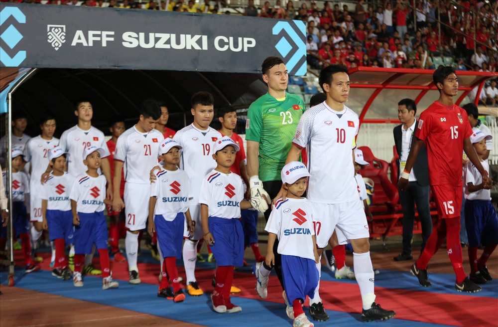 ĐTVN hướng đến ngôi đầu bảng A. Ảnh: Đ.Đ 