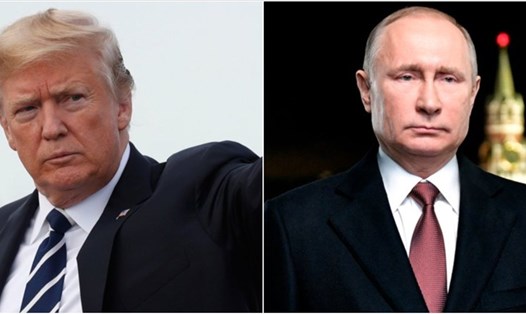 Ông Donald Trump dọa hủy cuộc gặp song phương với Tổng thống Nga Vladimir Putin bên lề G-20. Ảnh: BI. 