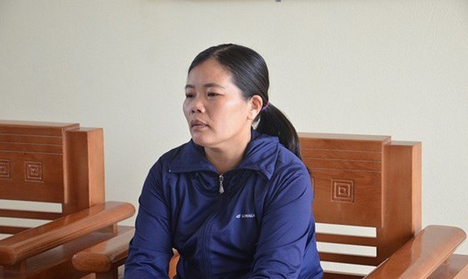 Những ngày qua, cô giáo Nguyễn Thị Phương Thủy bị stress, không ăn uống được gì. Ảnh: T.L