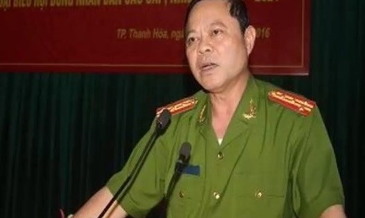 Đại tá Nguyễn Chí Phương - Trưởng Công an TP. Thanh Hóa.