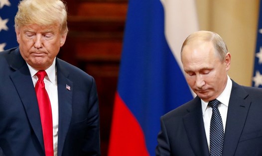 Tổng thống Donald Trump huỷ gặp song phương Tổng thống Vladimir Putin. Ảnh: Reuters
